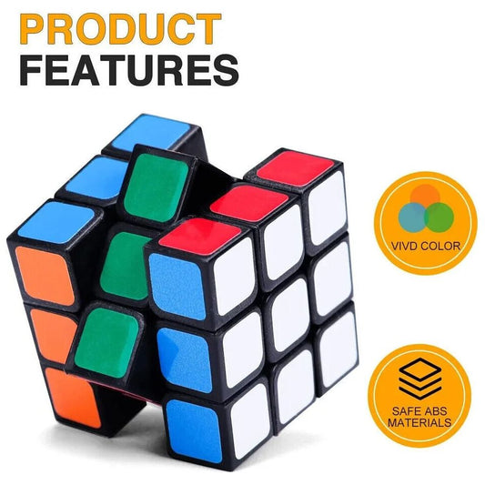 Magic "Rubiks' Cube Toys 3x3 Mind Game Classic  Speed Kids Adults Magic P