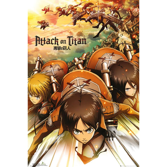 Attack On Titan Attack Poster