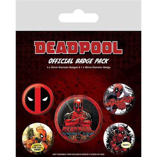 Deadpool Badge Pack