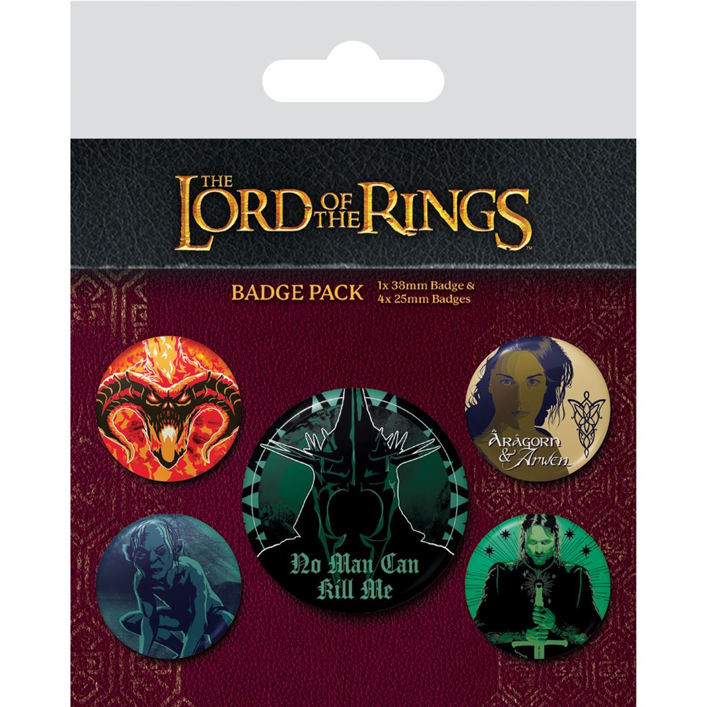 Lord Of The Rings Badge Pack