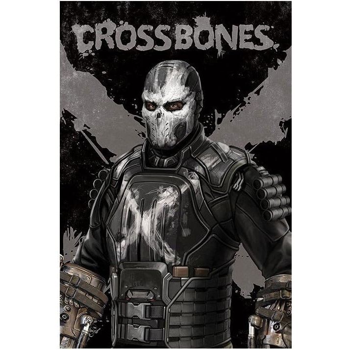 Captain America Civil War Crossbones Poster