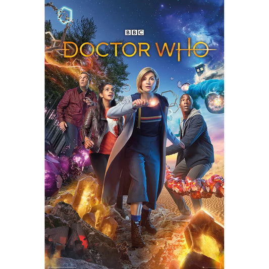 Dr Who Group Poster