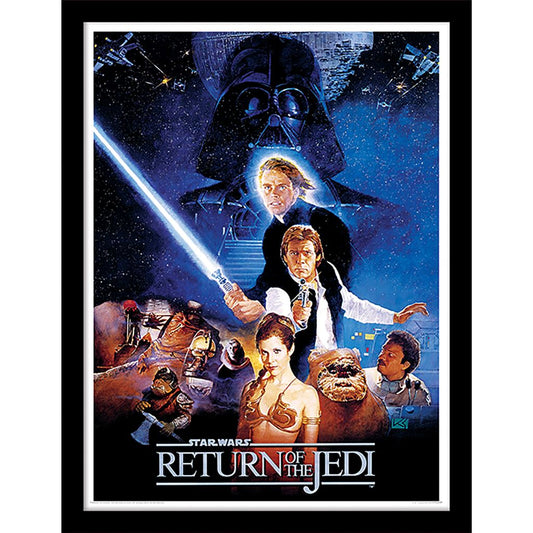 Star Wars Return Of The Jedi Framed Print