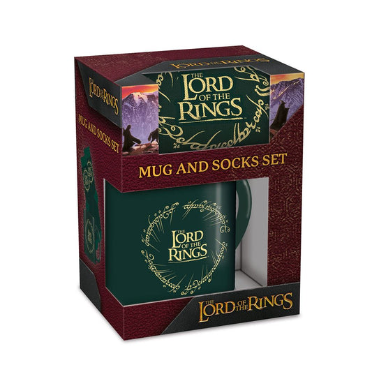 Lord Of The Rings Sock & Mug Set