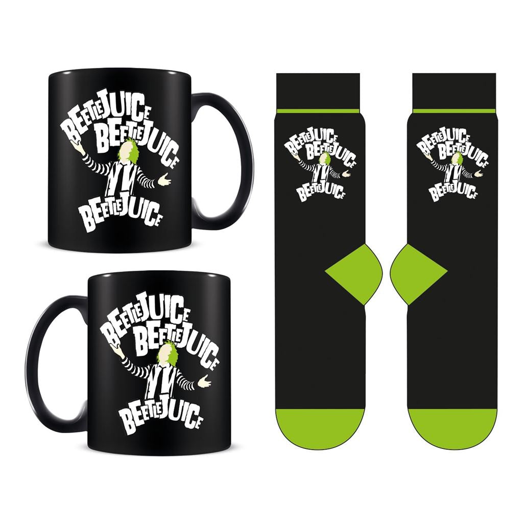 Beetlejuice Mug & Sock Gift Set