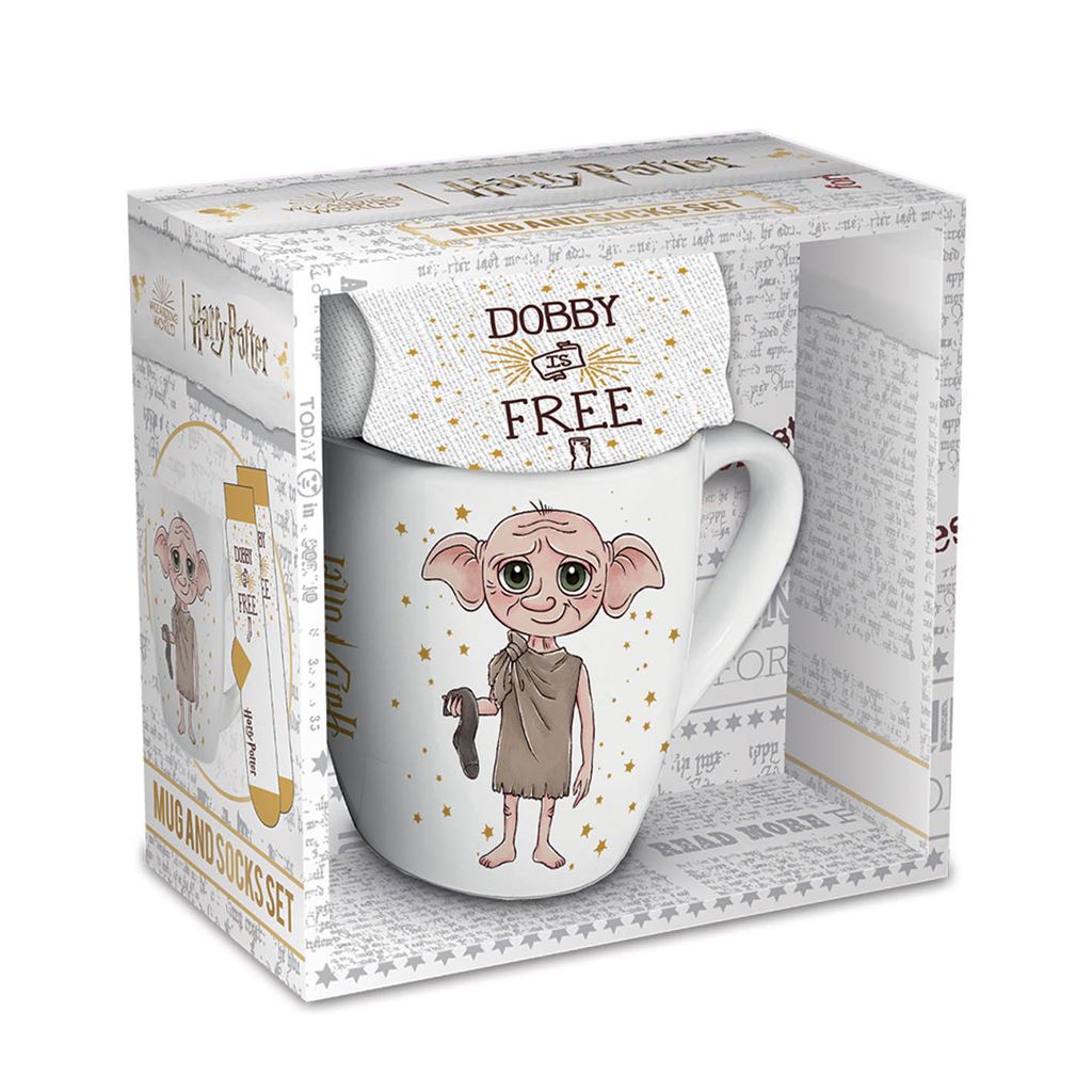 Harry Potter Dobby Sock & Mug Set