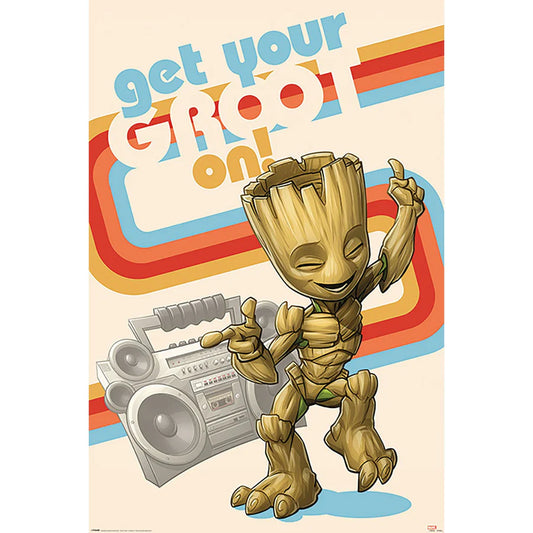 Guardians Of The Galaxy (Get Your Groot On) Poster