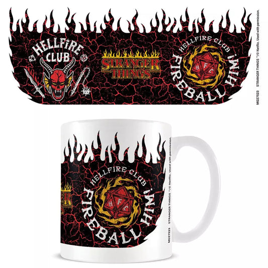 Stranger Things Hellfire Mug