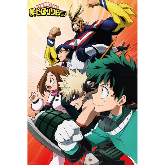 My Hero Academia "Heroes" Poster