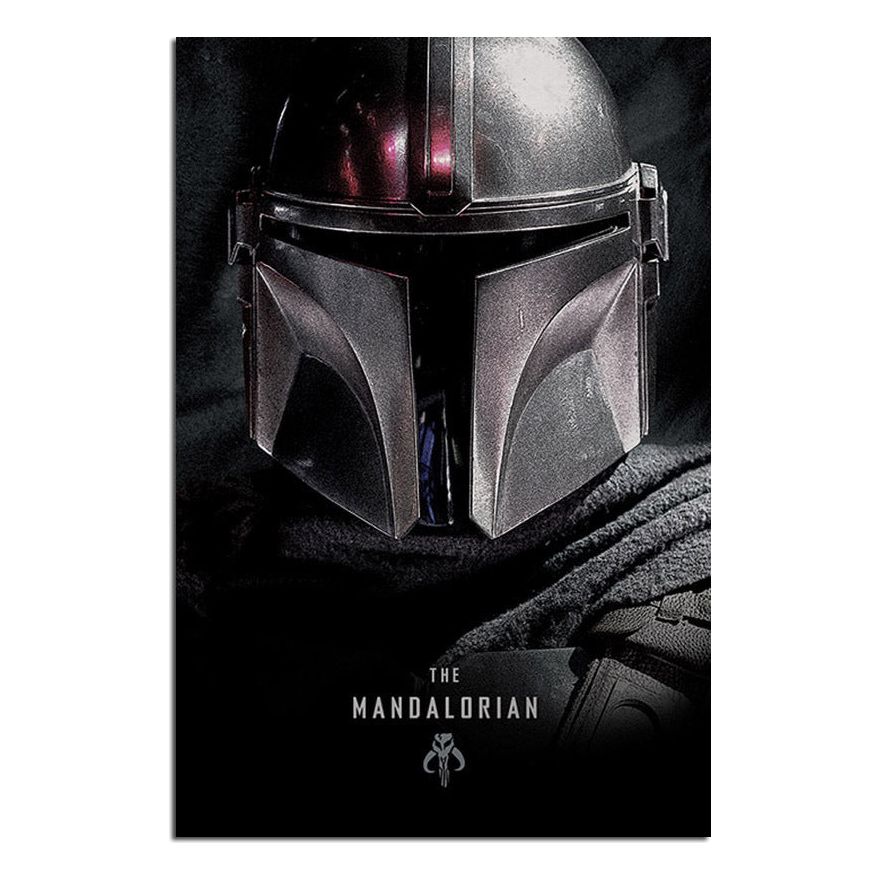 Star Wars The Mandalorian Dark Poster