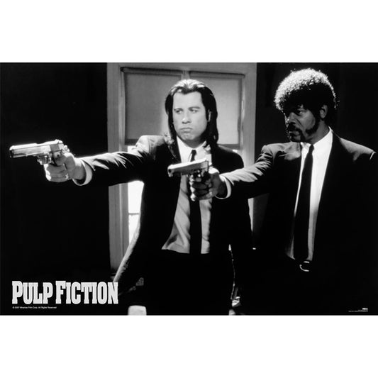 Pulp Fiction Guns Poster