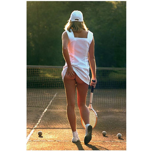 Classic Tennis Girl Poster