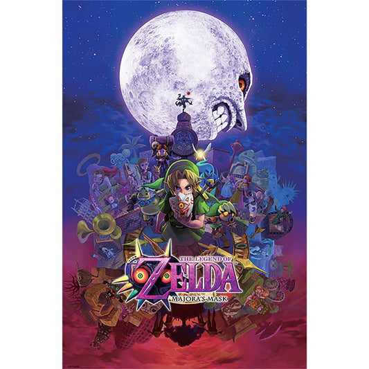 The Legend Of Zelda Majoras Mask Poster