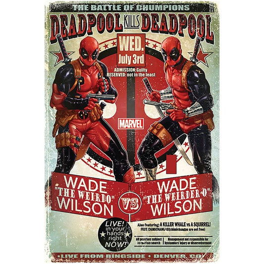 Deadpool Wade vs Wade Poster