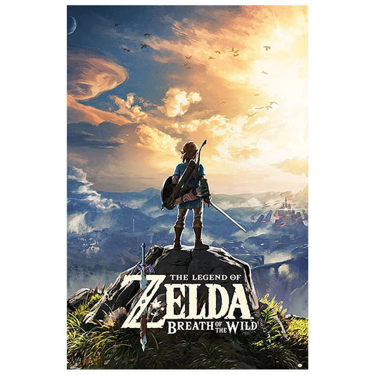 The Legend Of Zelda Breath Of The Wild Sunset Poster