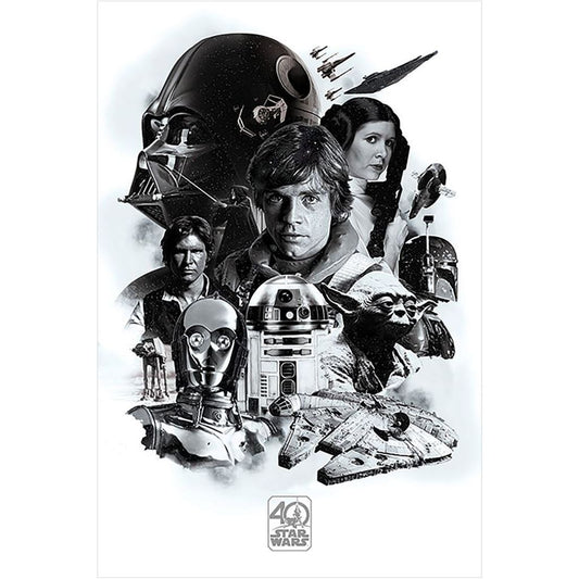 Star Wars 40th Anniversary Special Poster