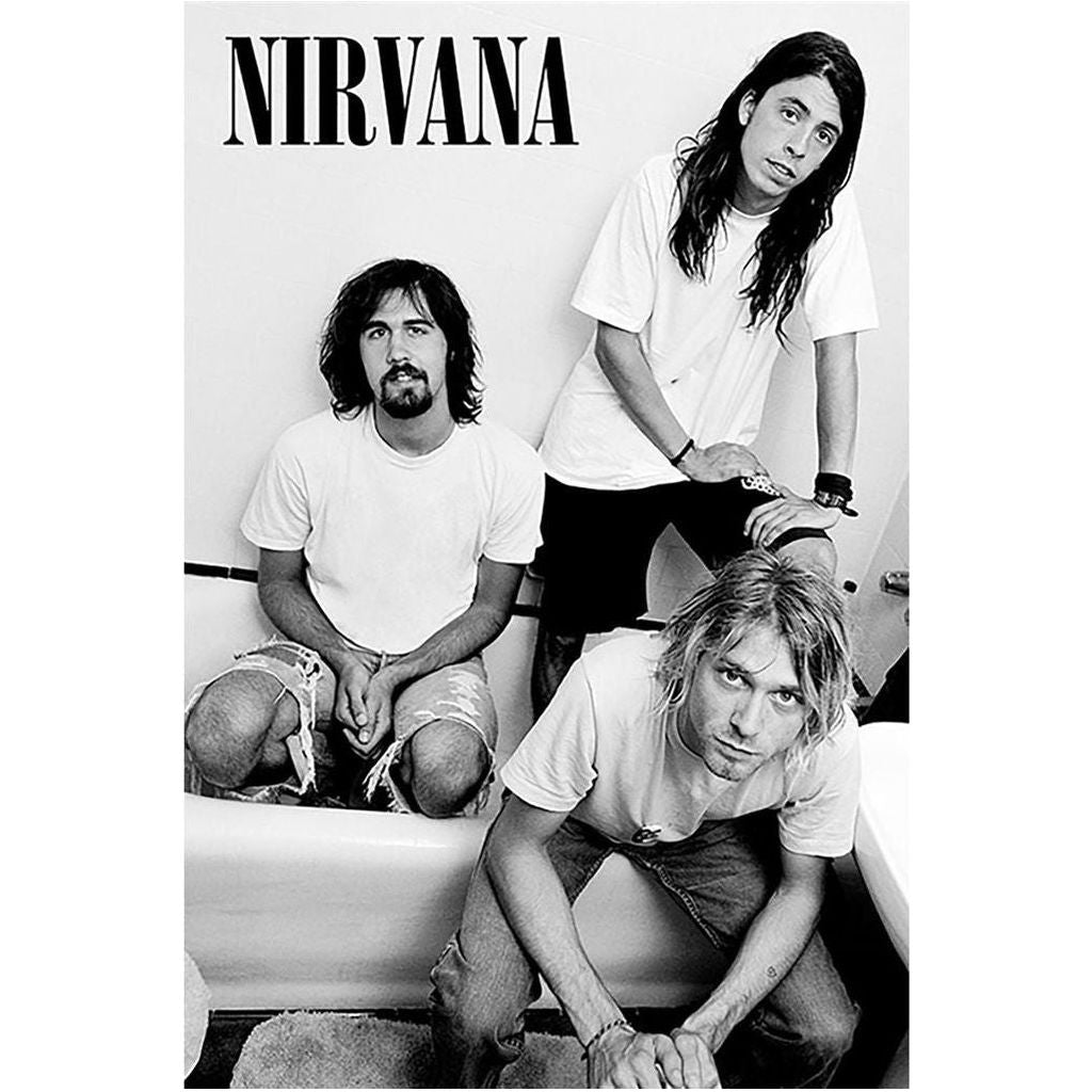 Nirvana Band Poster