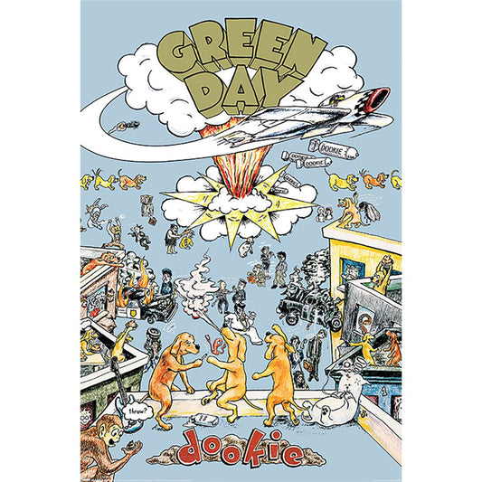 Green Day Dookie Poster