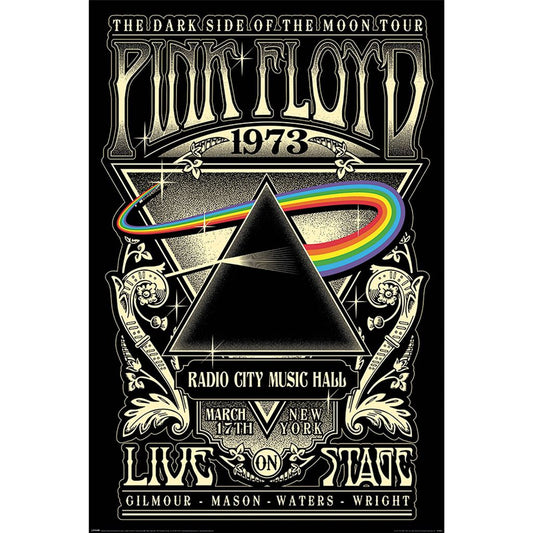 Pink Floyd Dark Side Of The Moon 1973 Poster