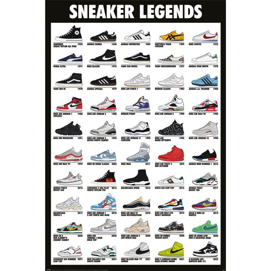 Sneaker Legends Poster