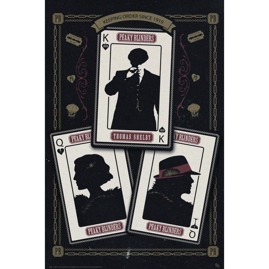 Peaky Blinders Cards Poster