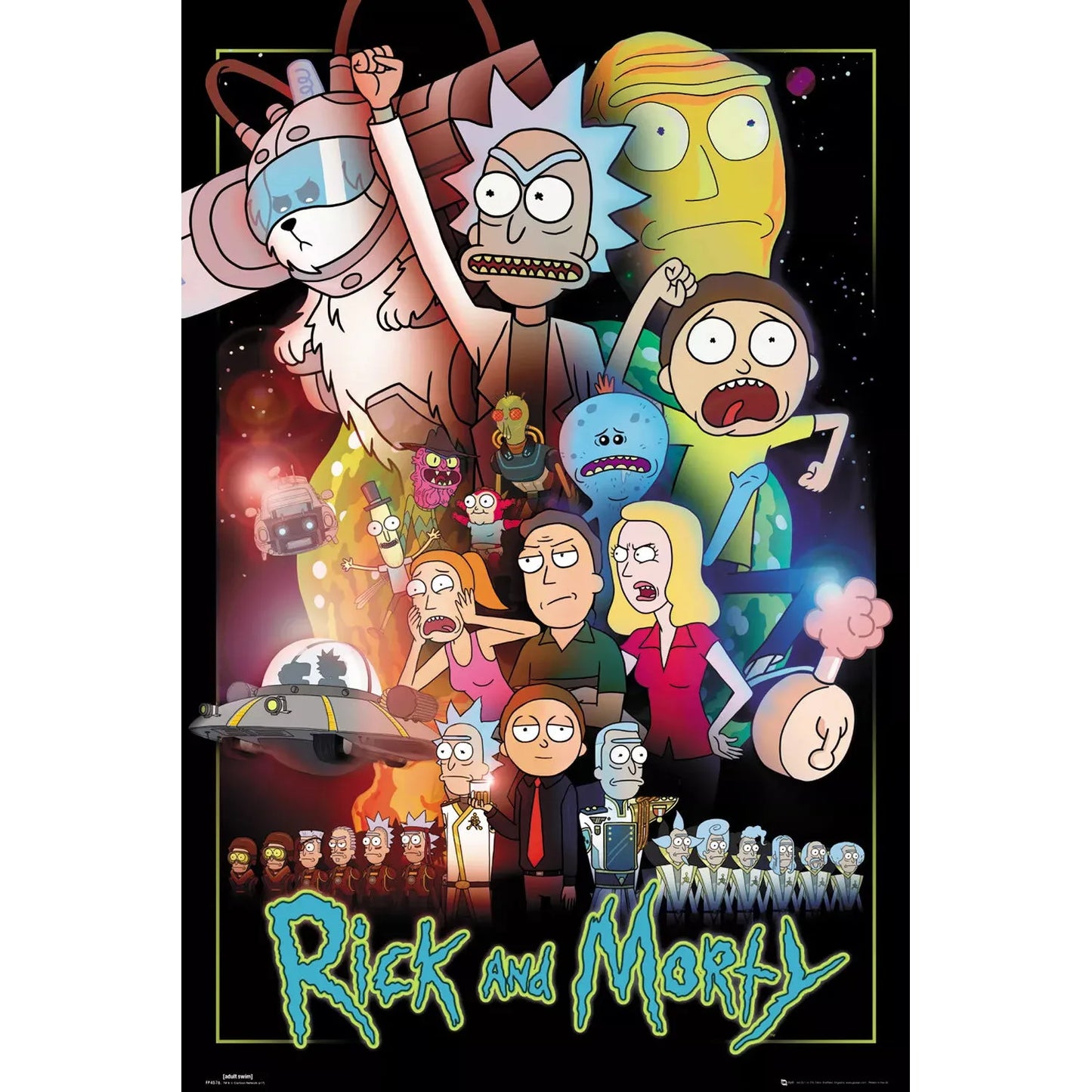 Rick & Morty Wars Poster