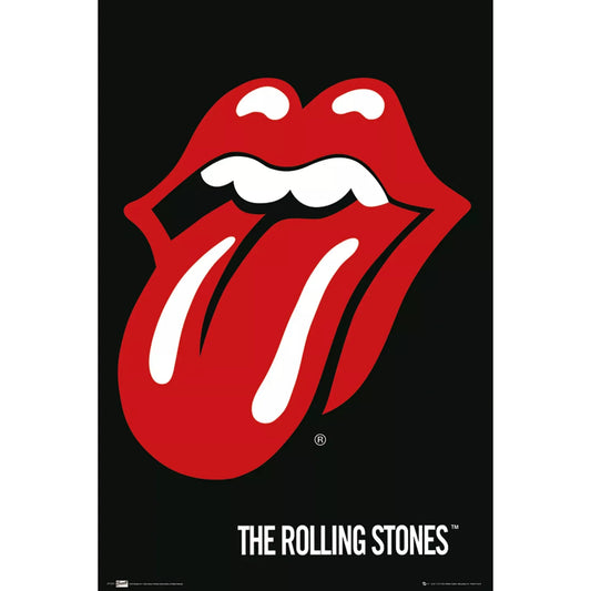 Rolling Stones Lips Poster