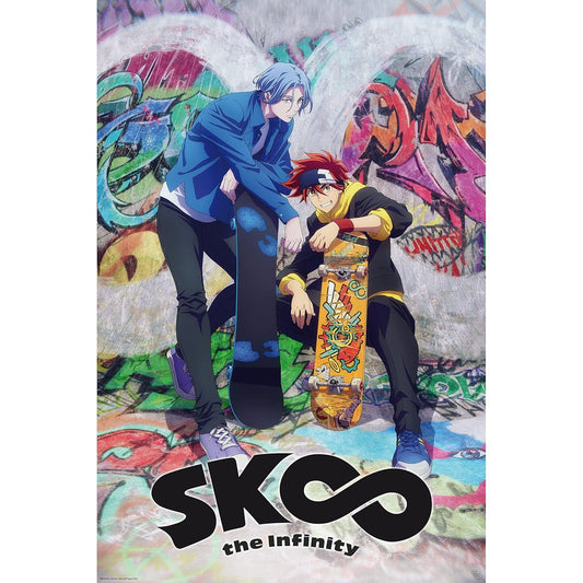 SK8 The Infinity Reki and Langa Poster