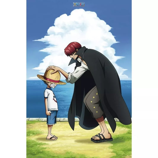 One Piece Shanks and Luffy Poster