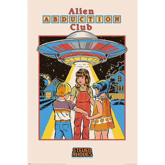 Steven Rhodes Alien Abduction Poster