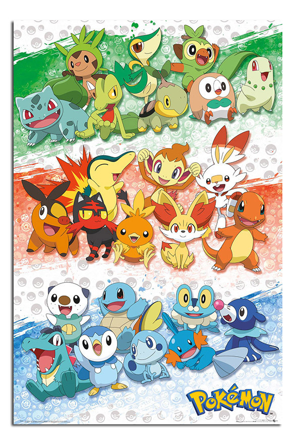 Pokemon Kanto 151 Poster