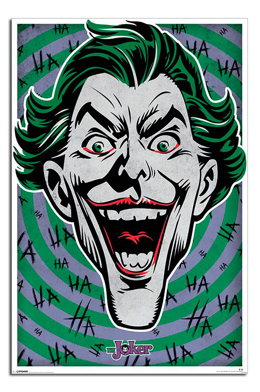 Batman The Joker HA HA HA Poster