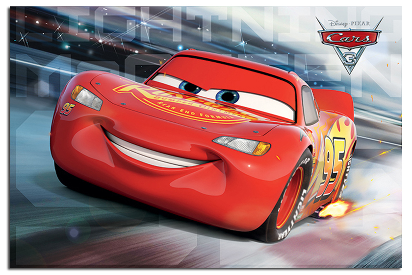 Lightning store mcqueen poster