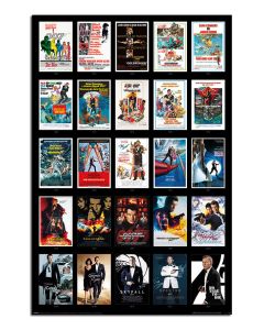 James Bond 25 007 Films Poster